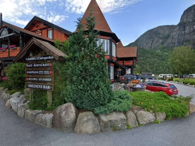 Tesla Destination Charger in Rysstad Norway 4748