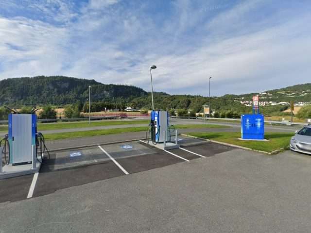Mer Charging Station in Buvika Norway 7350