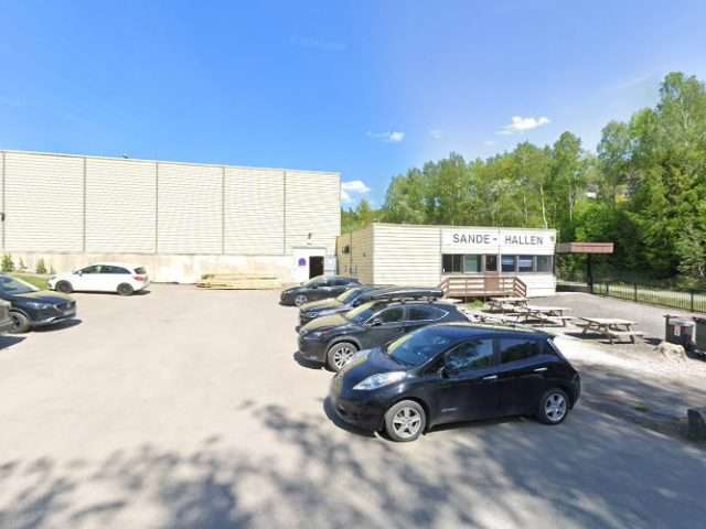 Elbil Charging Station in Sande i Vestfold Norway 3076