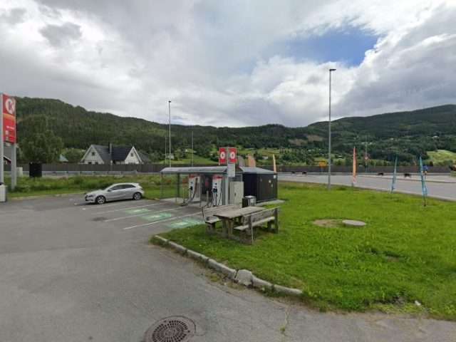 Circle K Charging Station in Bagn Norway 2930