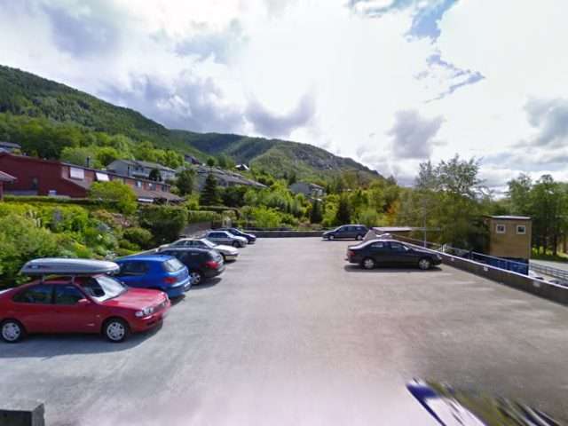 Electric Freeway Charging Station in Arnatveit Norway 5262