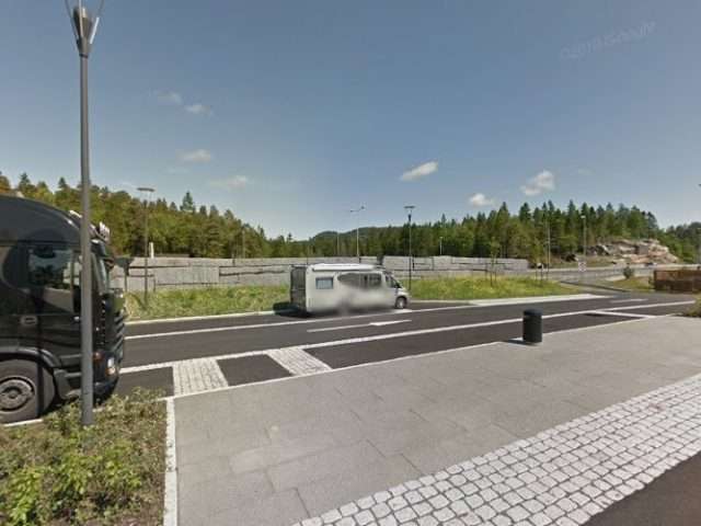 Supercharge Charging Station in Larvik Norway 3268