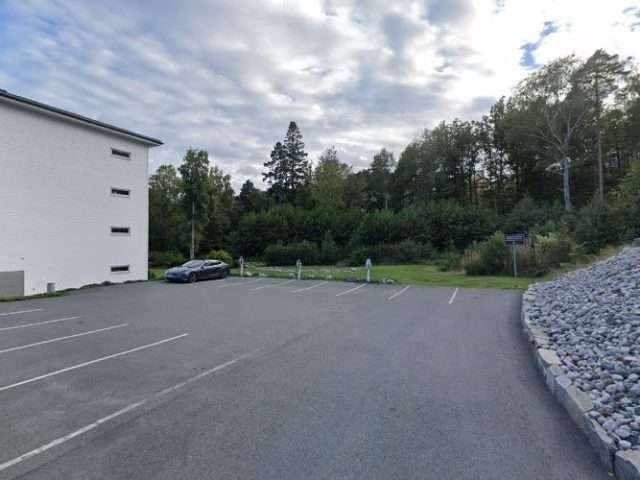 Tesla Destination Charger in Fevik Norway 4870
