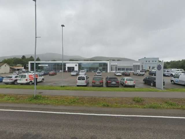 Lade i Norge Charging Station in Sortland Norway 8400