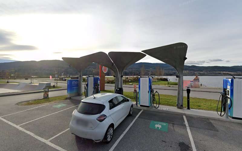 Mer Charging Station EV Charging Station at Nesøya