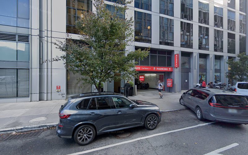 Blink Charging Station EV Charging Station at 200 Chambers St