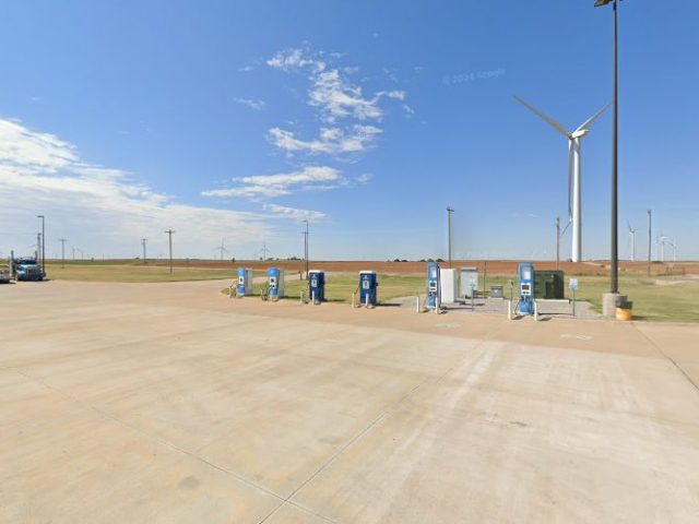 FLO Charging Station in Seiling Oklahoma