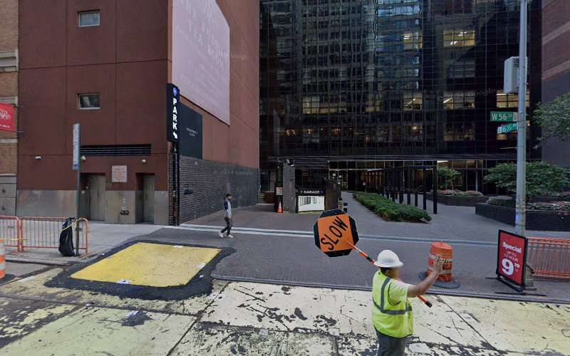 Blink Charging Station EV Charging Station at 146 W 57th St