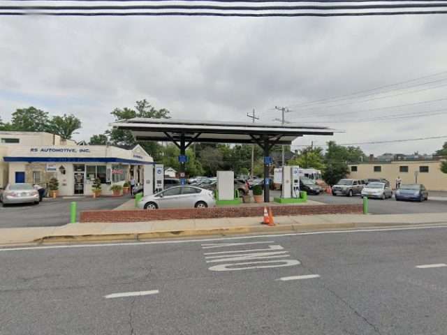 EV Charging Station in Takoma Park Maryland