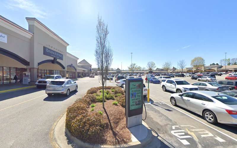 Shell Recharge Charging Station EV Charging Station at Parking lot