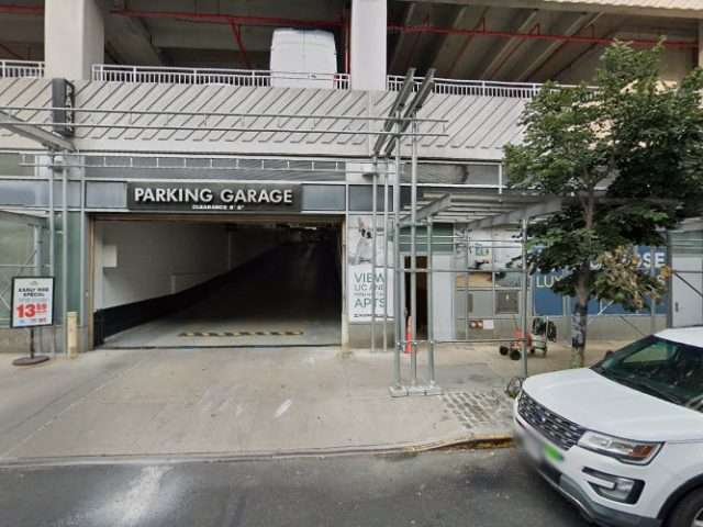 Tesla Destination Charger in Long Island City New York