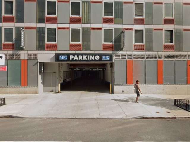 Tesla Destination Charger in Long Island City New York
