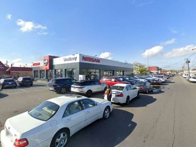 Nissan Charging Station in Westbury New York