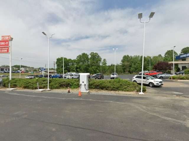 EV Connect Charging Station in Fredericksburg Virginia
