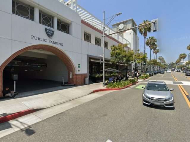 ChargePoint Charging Station in Beverly Hills California