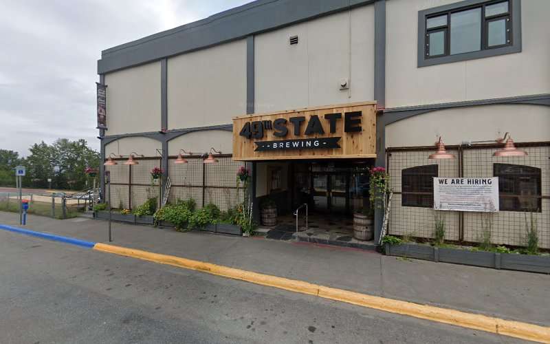 Tesla Destination Charger EV Charging Station at 49th State Brewing Company