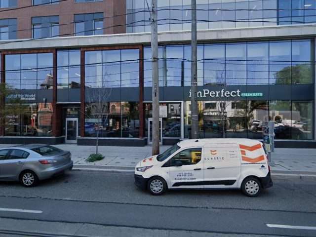 FLO Charging Station in Toronto Ontario Canada