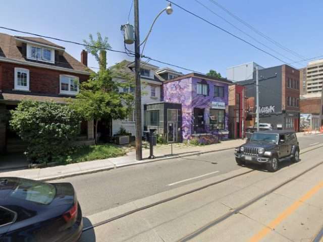 FLO Charging Station in Toronto Ontario Canada