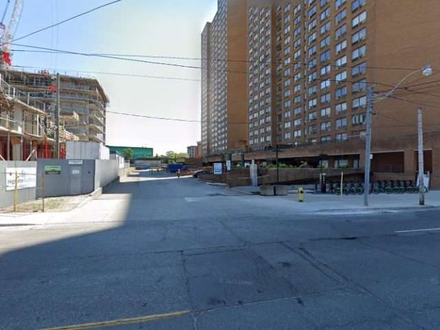 FLO Charging Station in Toronto Ontario Canada