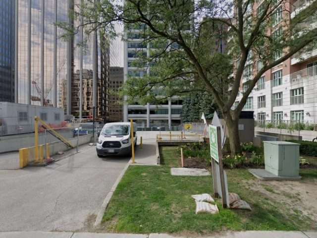 ChargePoint Charging Station in Toronto Ontario Canada