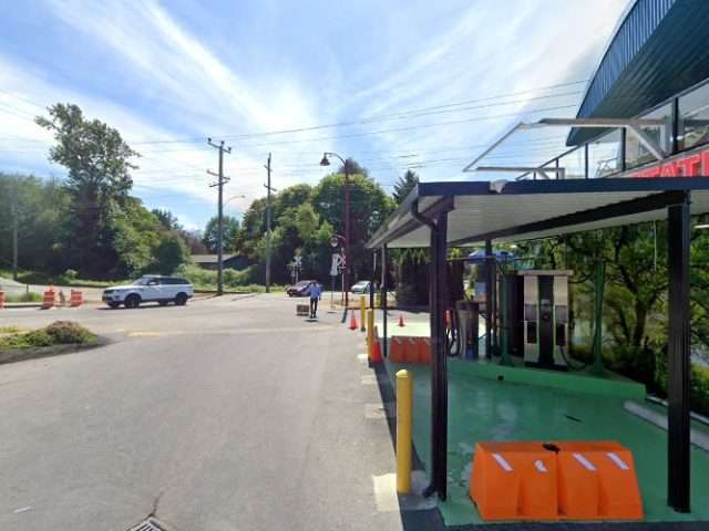 Electric Vehicle Charging Station in Delta British Columbia Canada