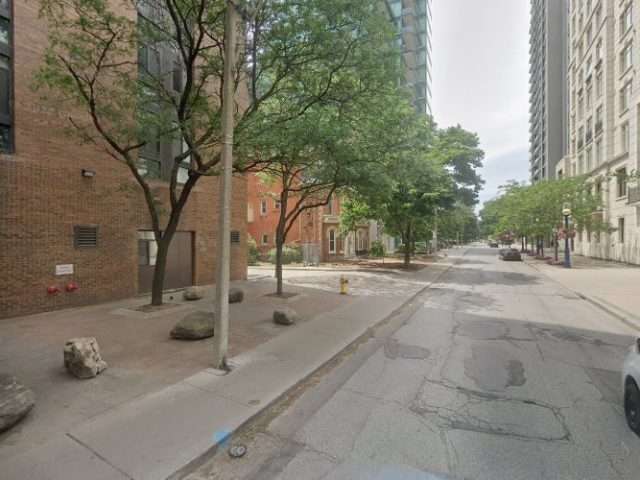 FLO Charging Station in Toronto Ontario Canada