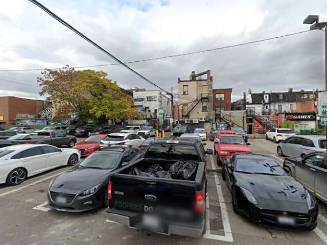 FLO Charging Station in Toronto Ontario Canada