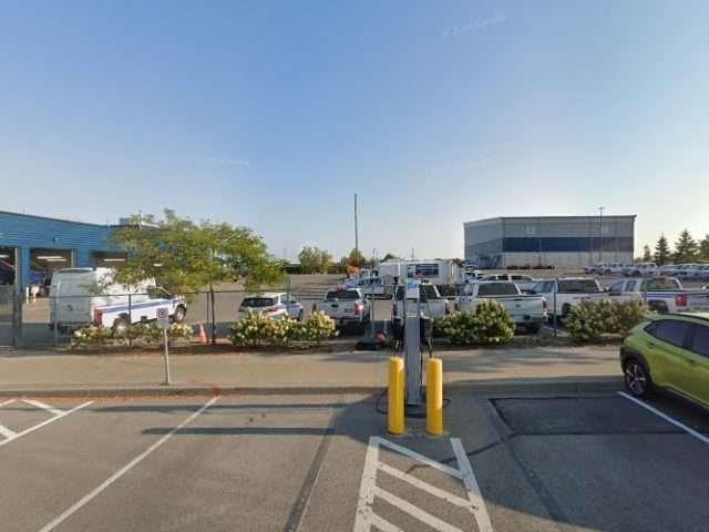 FLO Charging Station in Oshawa Ontario Canada