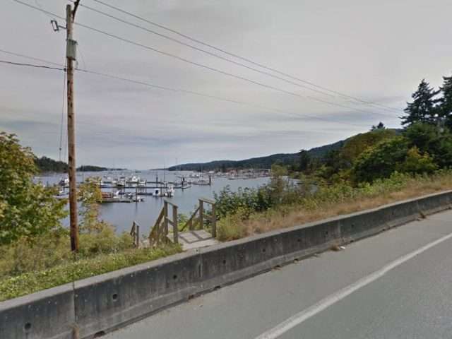 Sun Country Highway Charging Station in Salt Spring Island British Columbia Canada