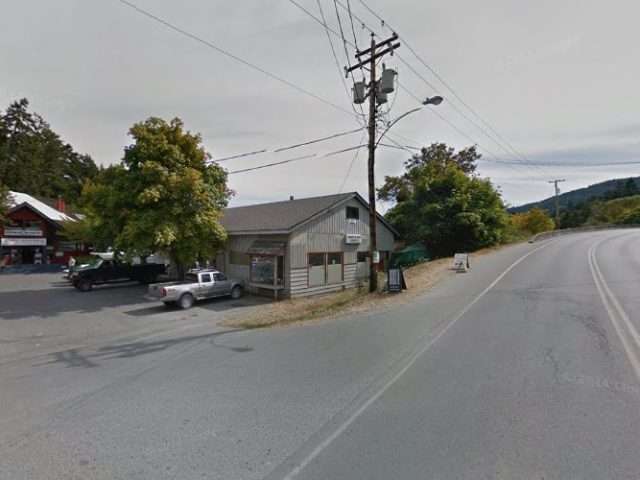 Tesla Destination Charger in Salt Spring Island British Columbia Canada