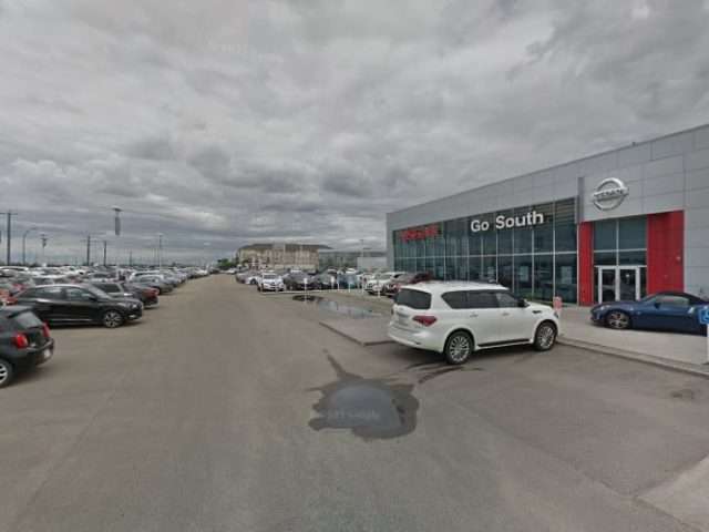 Flo Charging Station in Edmonton Alberta Canada