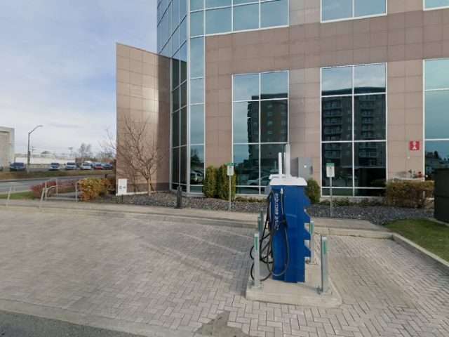 Circuit électrique Charging Station in Rouyn-Noranda Quebec Canada