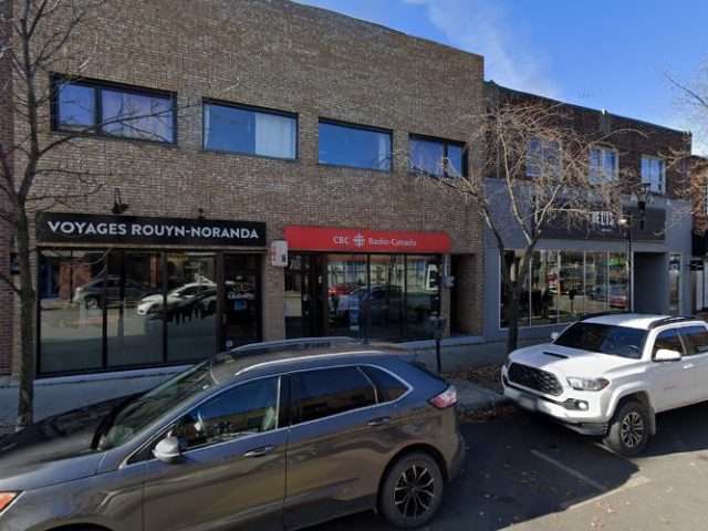 ChargePoint Charging Station in Rouyn-Noranda Quebec Canada