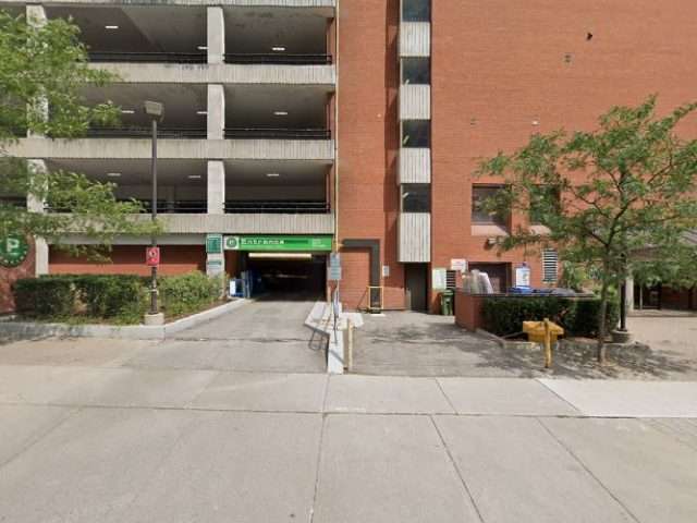 FLO Charging Station in Toronto Ontario Canada