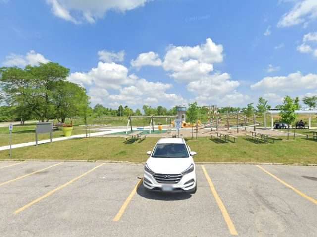 FLO Charging Station in Toronto Ontario Canada