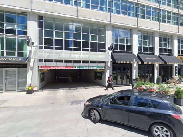 Tesla Destination Charger in Toronto Ontario Canada