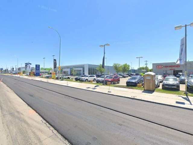 ChargePoint Charging Station in Winnipeg Manitoba Canada