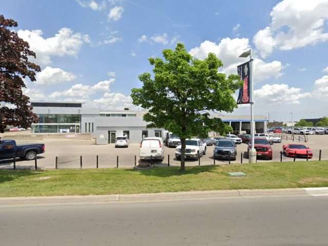 FLO Charging Station in Brampton Ontario Canada