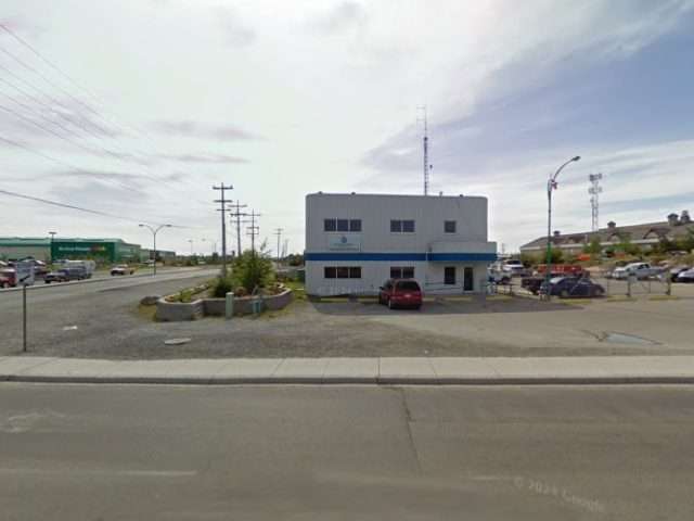 FLO Charging Station in Yellowknife Northwest Territories Canada