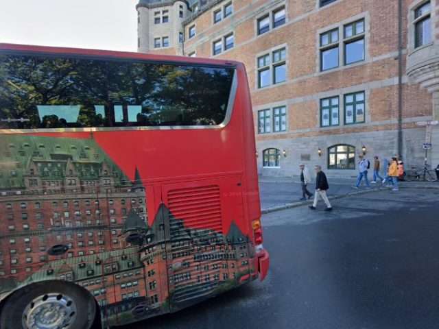 Tesla Destination Charger in Québec City Quebec Canada