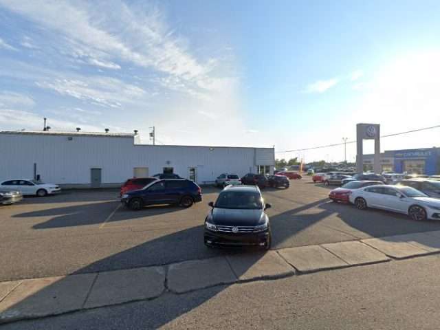 FLO Charging Station in Sept-Iles Quebec Canada