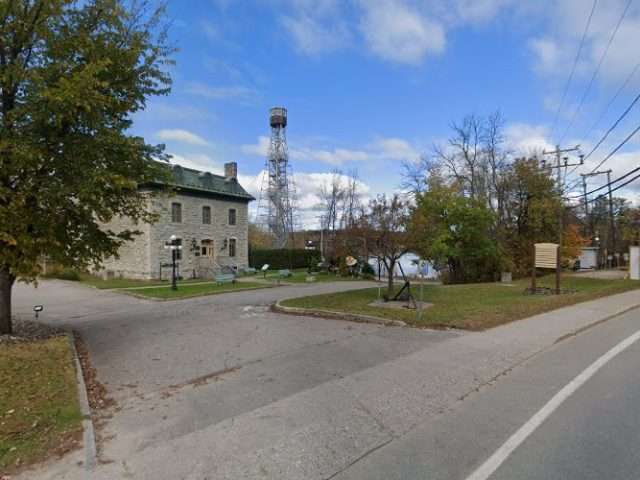 FLO Charging Station in Maniwaki Quebec Canada