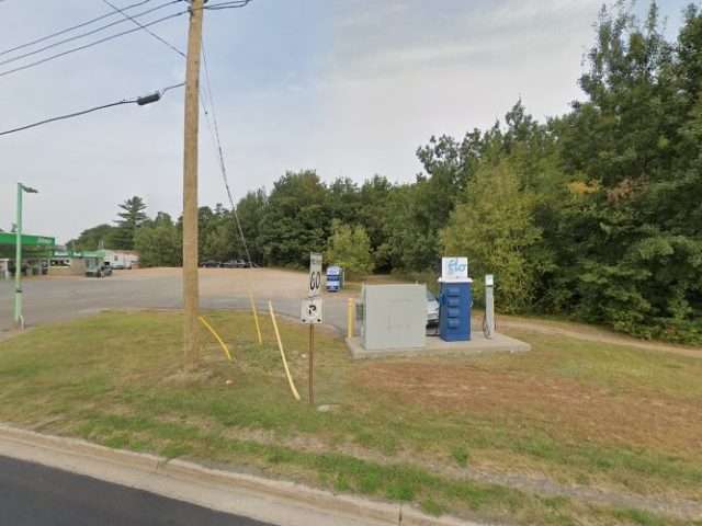 Flo Charging Station in Coldbrook Nova Scotia Canada