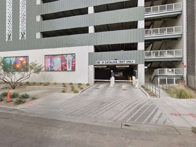 Catalina DR. Parking Garage in Phoenix Arizona