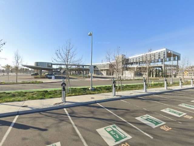 ChargePoint Charging Station in Fremont California