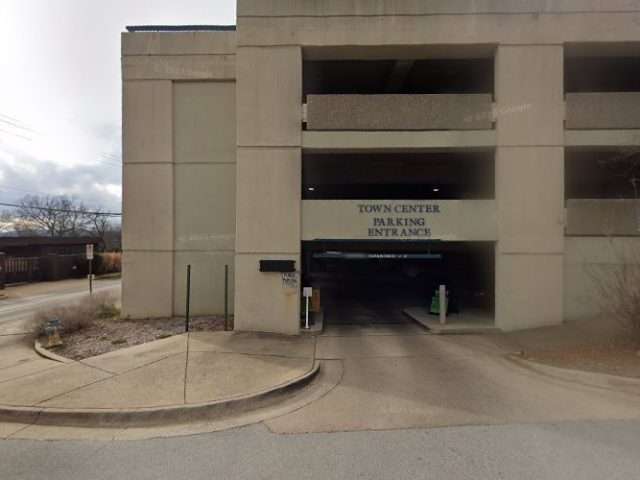 Town Center Parking Deck in Fayetteville Arkansas