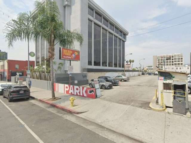 1635 N. Cahuenga Blvd. Parking in Los Angeles California
