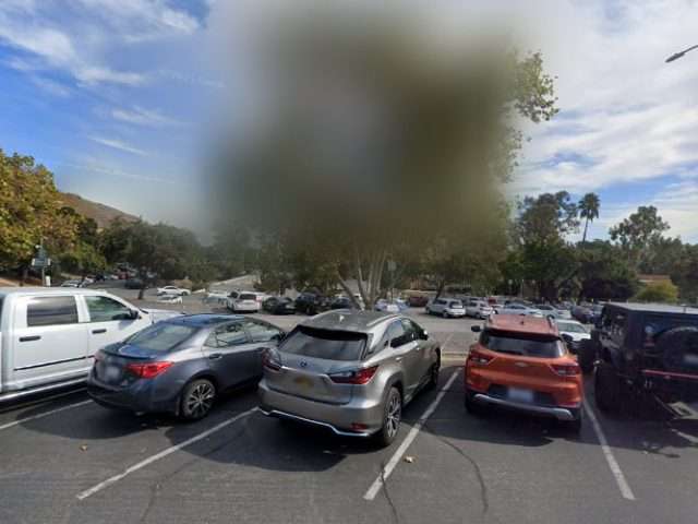 Parking Lot J Cal Poly Pomona in Pomona California