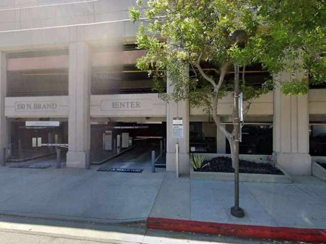 Blink Charging Station in Glendale California