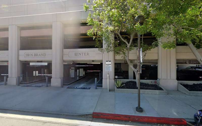 Blink Charging Station EV Charging Station at 550 N Brand Blvd